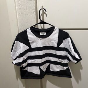 Adidas Crop Logo T-Shirt